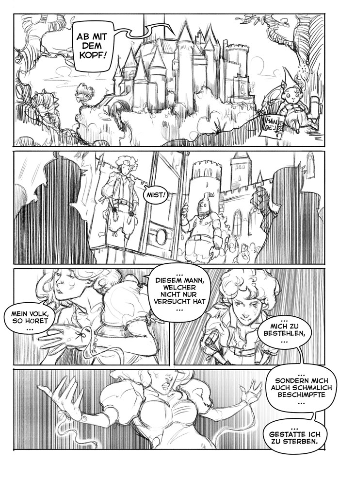 Comic: ART BATTLE RUNDE 1 - Mandelbrot vs. LiddlBuddha 1