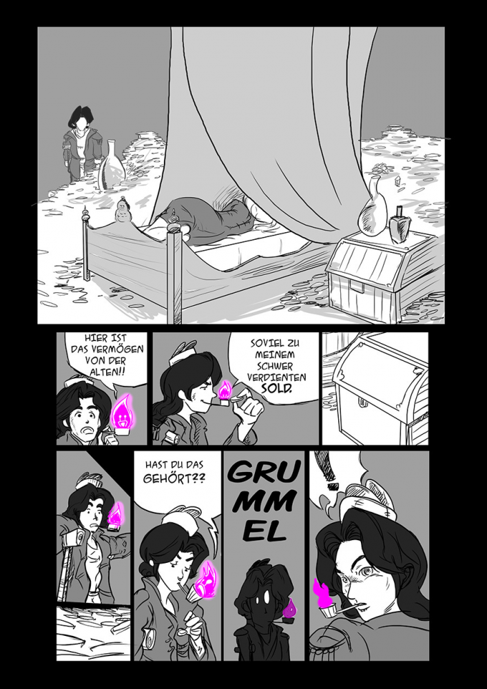 Comic: ART BATTLE RUNDE 1 - Mandelbrot vs. LiddlBuddha 7