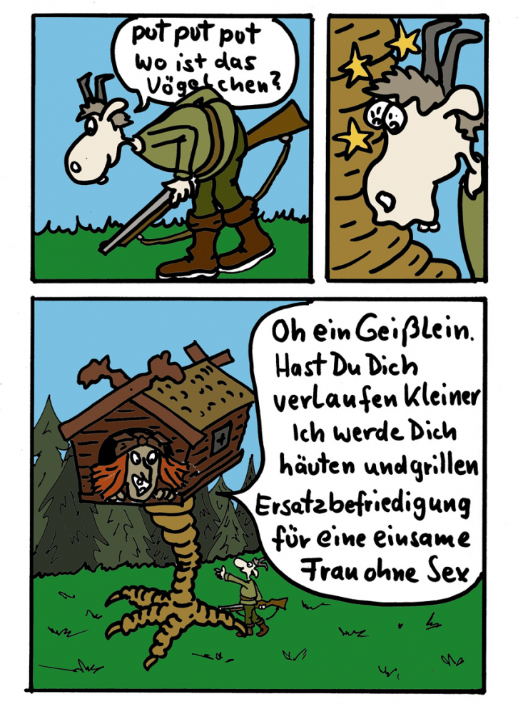 Comic: ART BATTLE RUNDE 3 - Wolfgang vs. Bommel 2