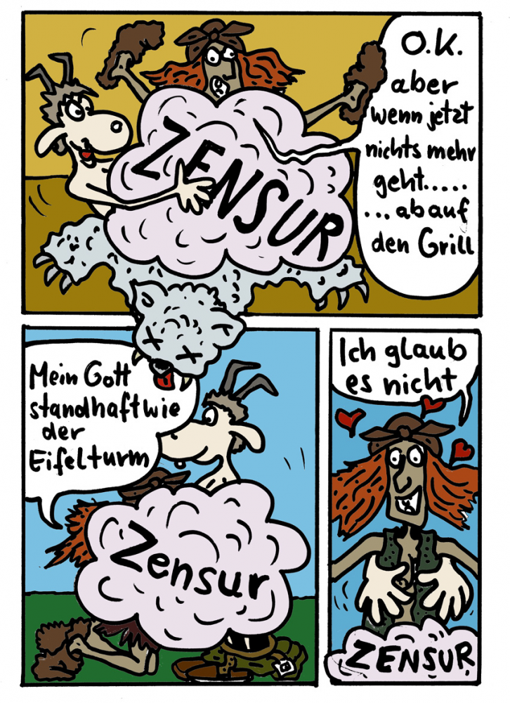 Comic: ART BATTLE RUNDE 3 - Wolfgang vs. Bommel 6