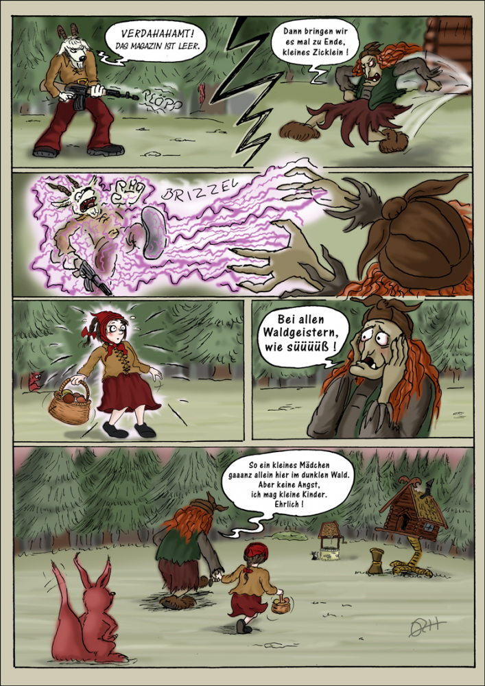 Comic: ART BATTLE RUNDE 3 - Wolfgang vs. Bommel 11