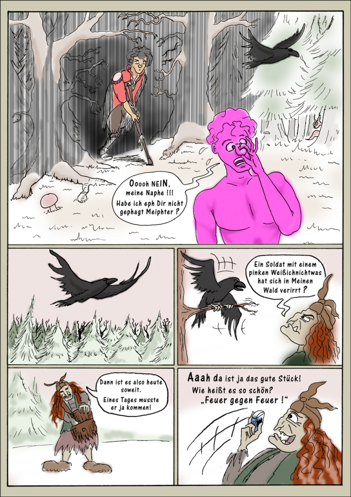 Comic: ART BATTLE RUNDE 4 - Mandelbrot vs. Bommel 3