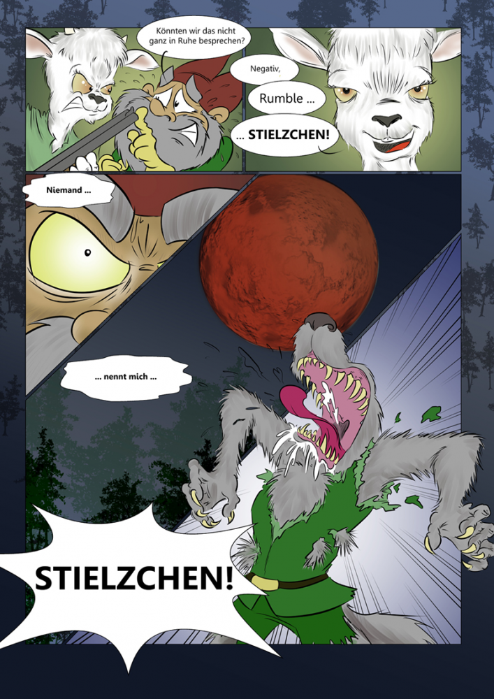 Comic: ART BATTLE RUNDE 4 - Wolfgang vs. WizardofOs 4