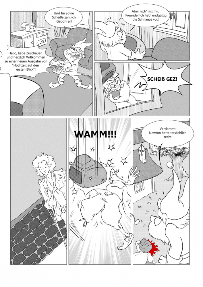 Comic: ART BATTLE FINALE - MANDELBROT vs WIZARDOFOS 2