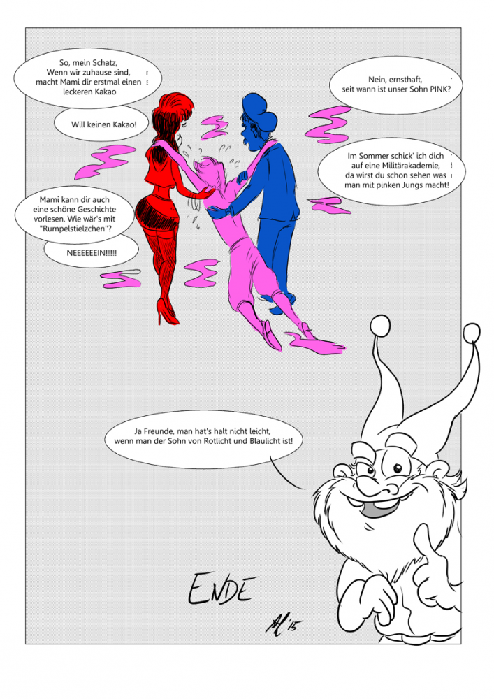 Comic: ART BATTLE FINALE - MANDELBROT vs WIZARDOFOS 5