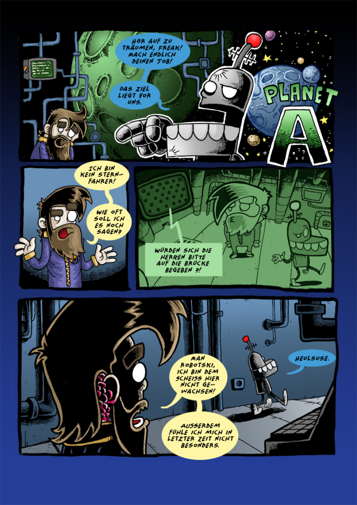 Comic: DIE NEUE WELT - PLANET A 3
