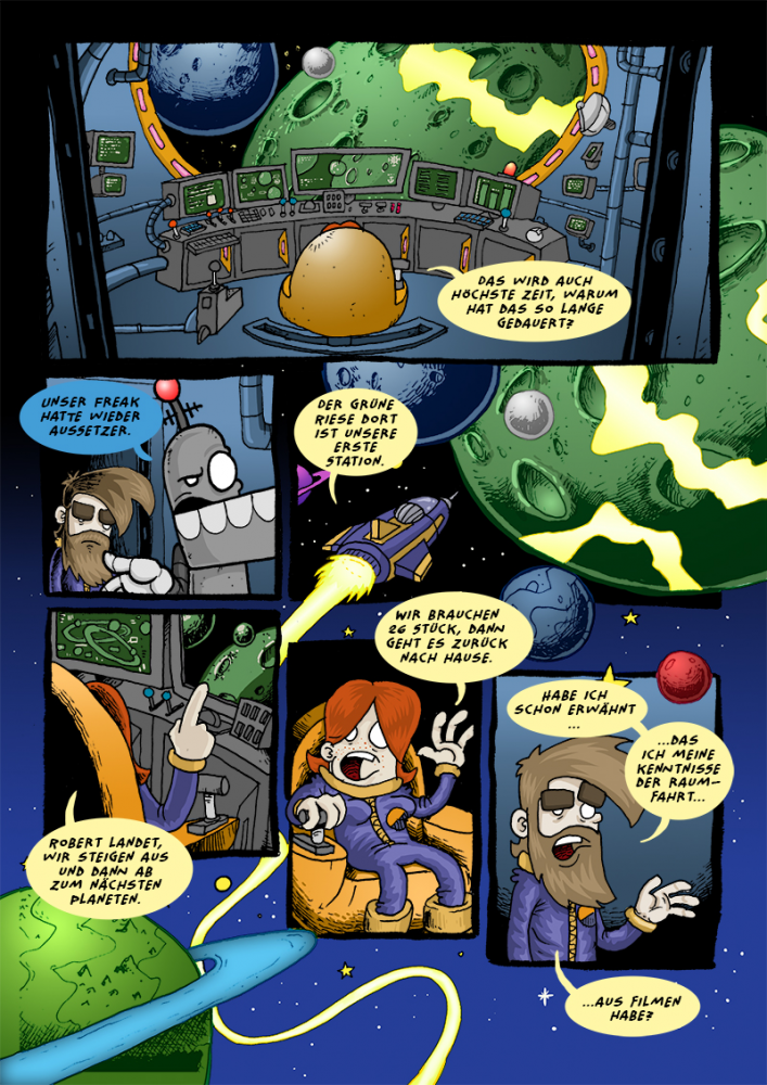 Comic: DIE NEUE WELT - PLANET A 4