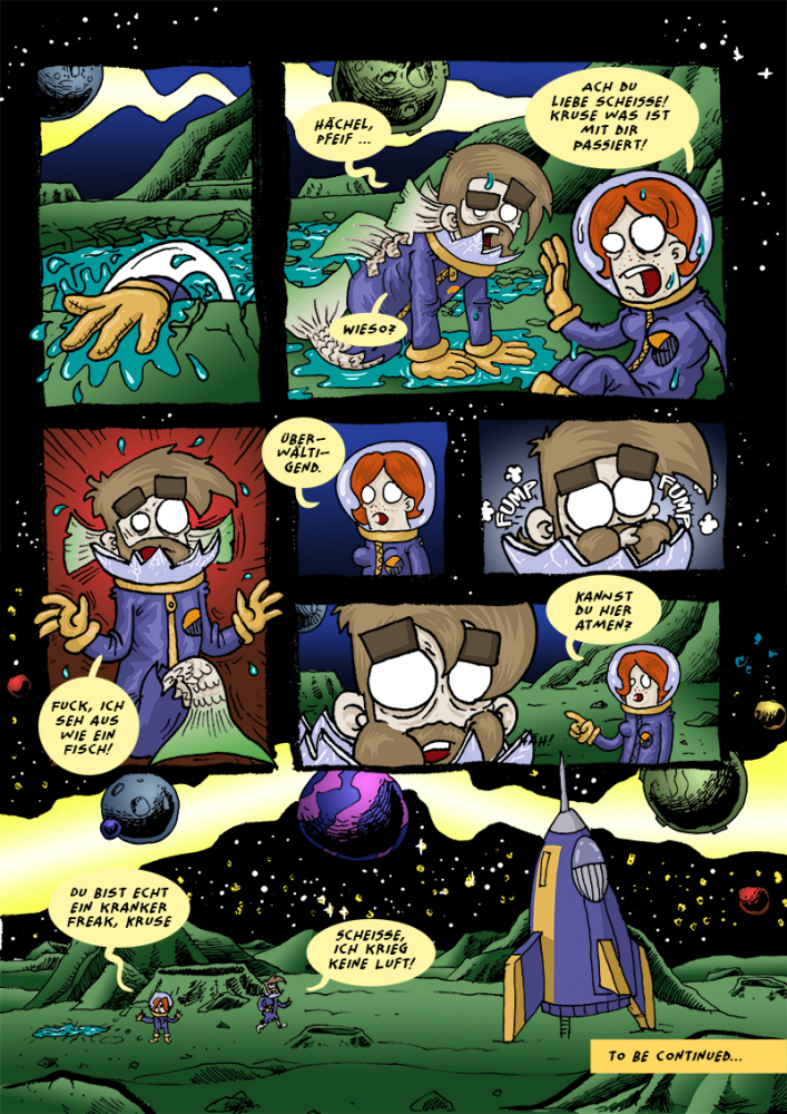 Comic: DIE NEUE WELT - PLANET A 8
