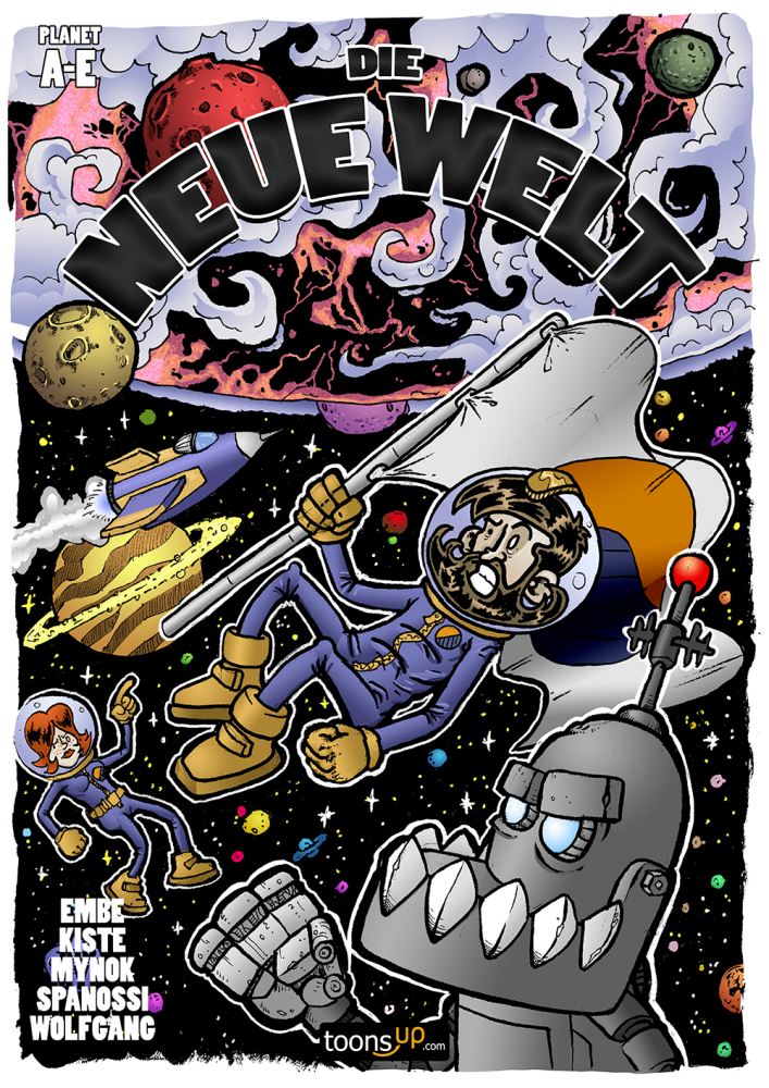 Illustration: Die neue Welt - Cover der Sammlung 1