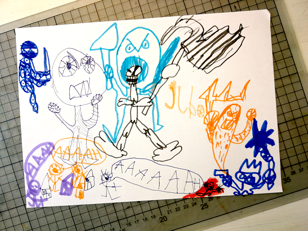 Illustration: TAG 2 vom #inktober 2