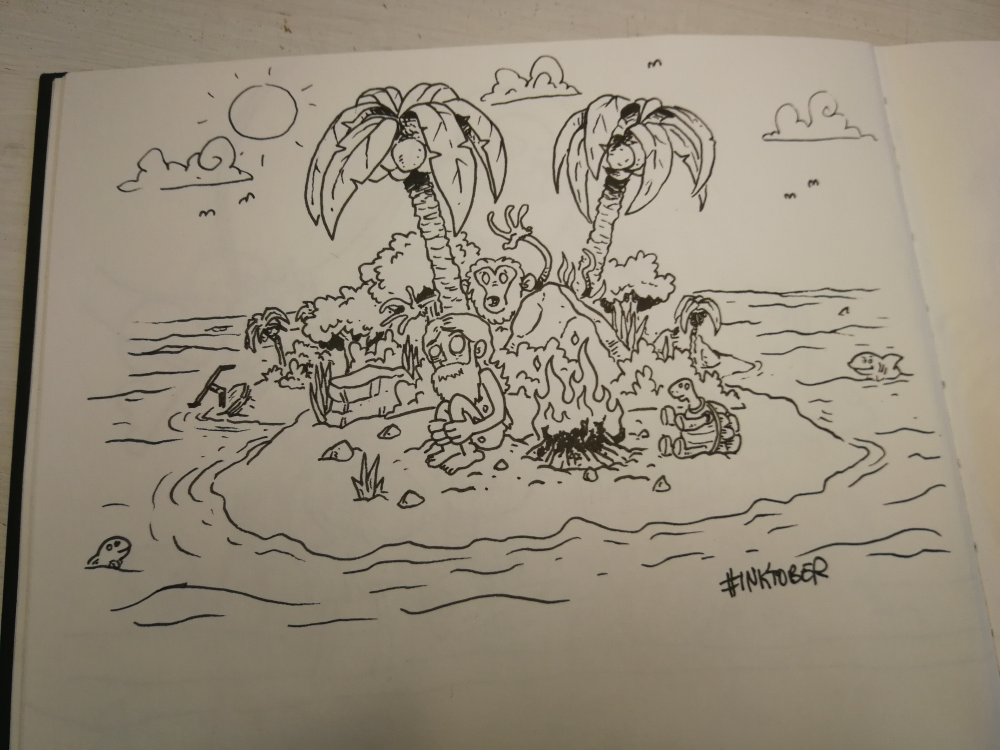 Illustration: TAG 6 vom #inktober 1