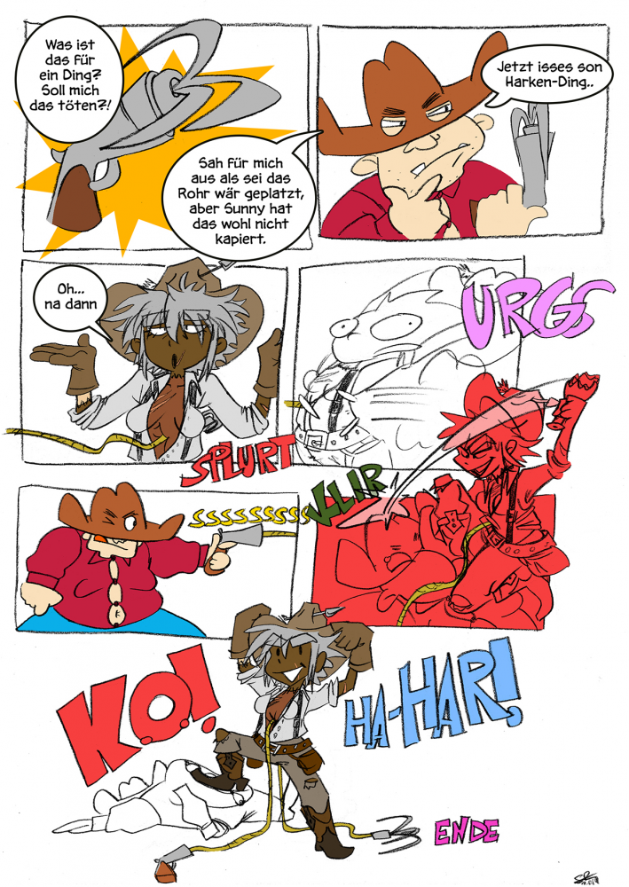Comic: ART-BATTLE Mimikri vs. SunnyRay 9