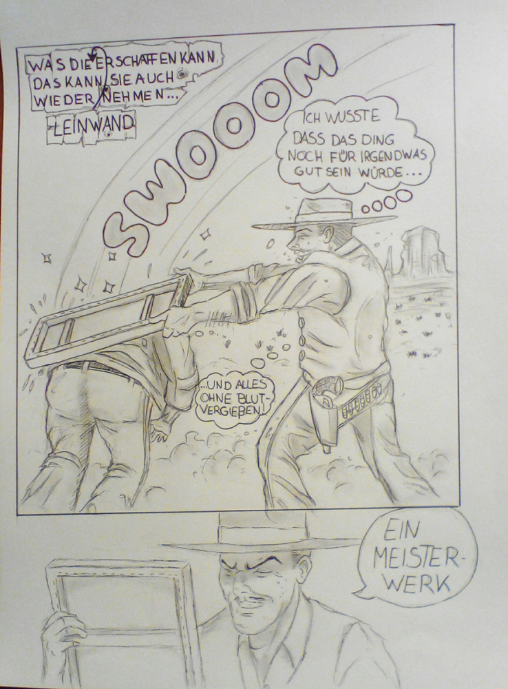 Comic: ART-BATTLE Runde 2 - LTK vs. Slash 8