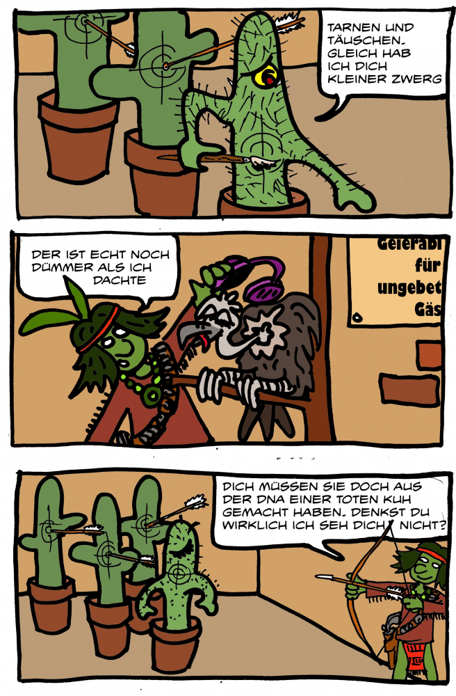 Comic: ART-BATTLE Runde 2 - Wosch vs. Bommel 3
