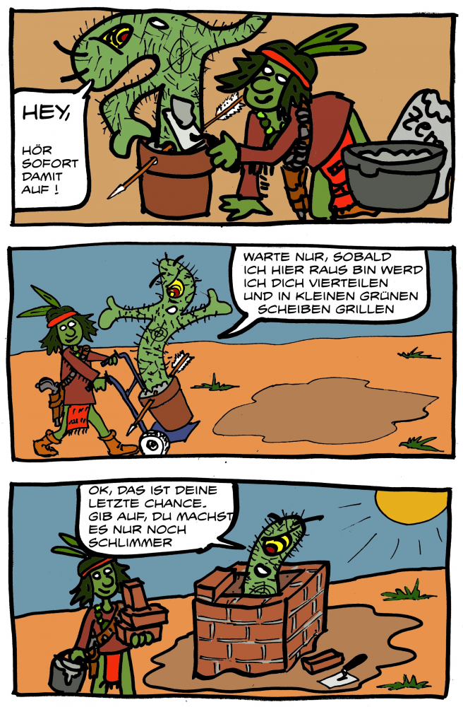 Comic: ART-BATTLE Runde 2 - Wosch vs. Bommel 5