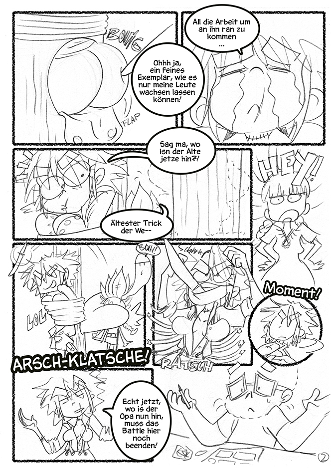Comic: ART-BATTLE Runde 2 - Schoenii vs. Azschrael vs. Sunnyray 7