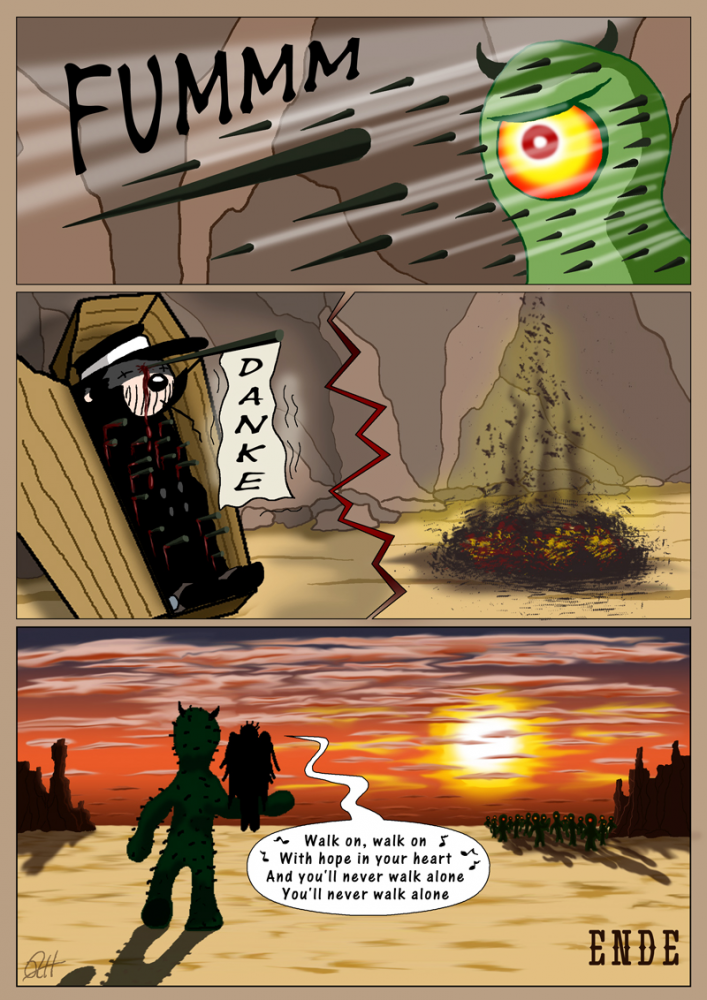 Comic: ART-BATTLE FINALE - Bommel vs. Merline vs. LTK 4