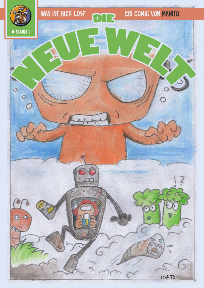 Comic: Die neue Welt - Planet I - new lettering 1