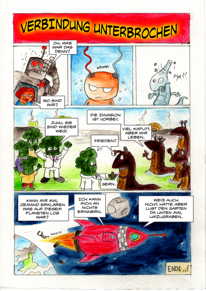 Comic: Die neue Welt - Planet I - new lettering 8