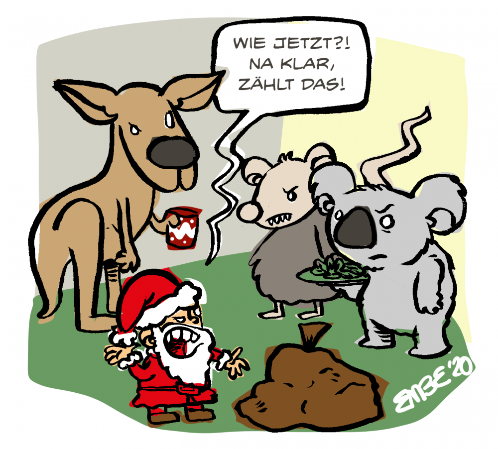 Cartoon: Familienfeier 1