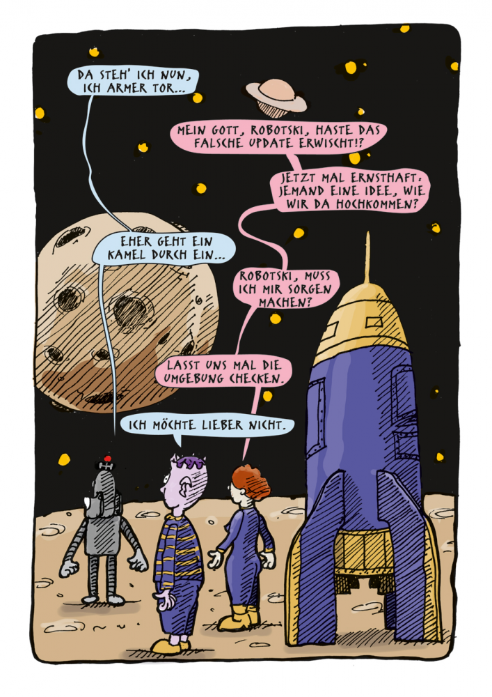 Comic: DIE NEUE WELT - PLANET K 5
