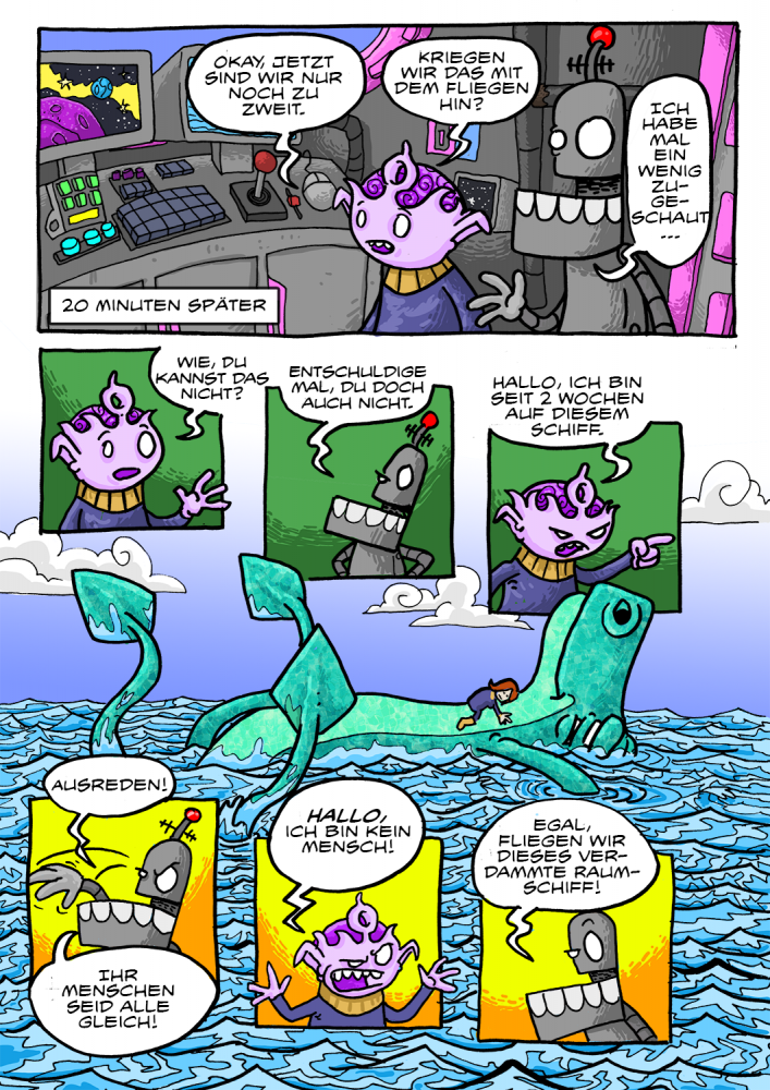 Comic: DIE NEUE WELT - PLANET L 10