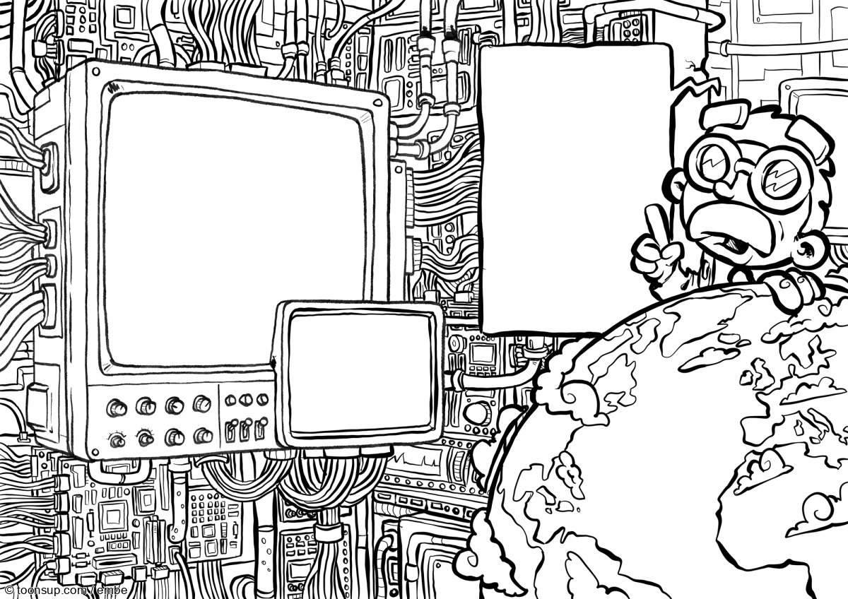 Illustration: Reiseratgeber Impressum 1