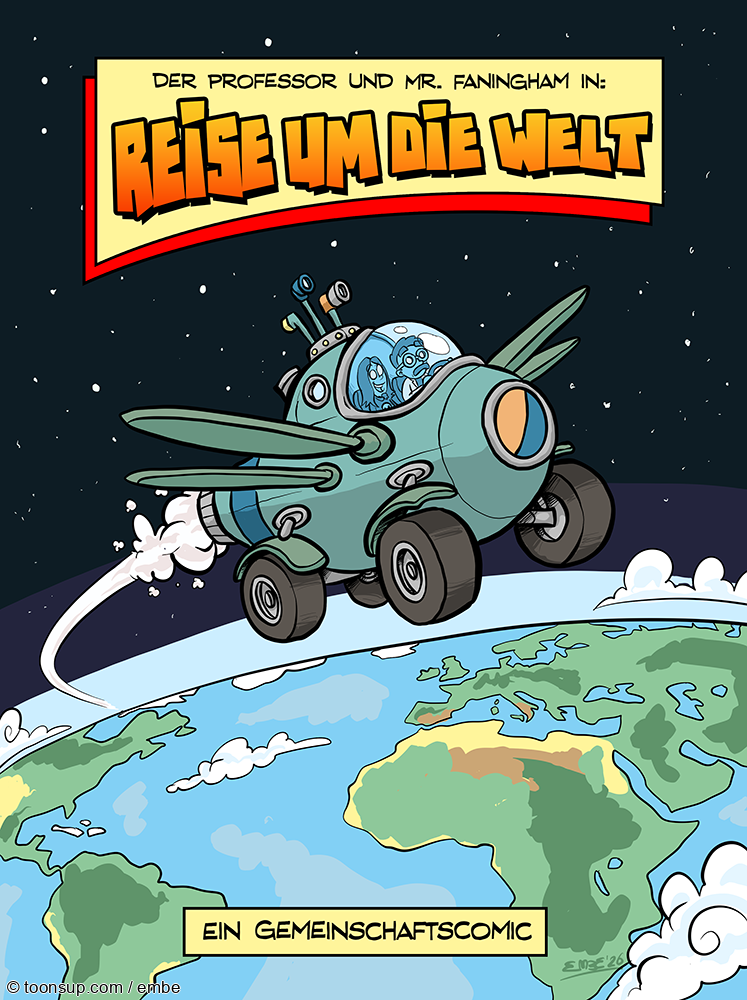 Illustration: Cover Reise um die Welt 1