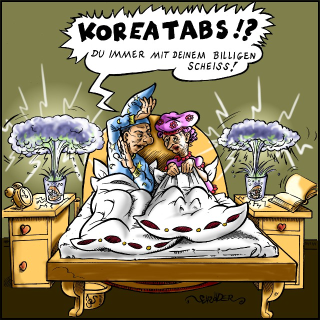 Cartoon: Koreatabs 1