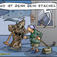 Tod, wo ist dein Stachel?