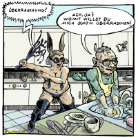 Überraschung! Bunnyalarm.