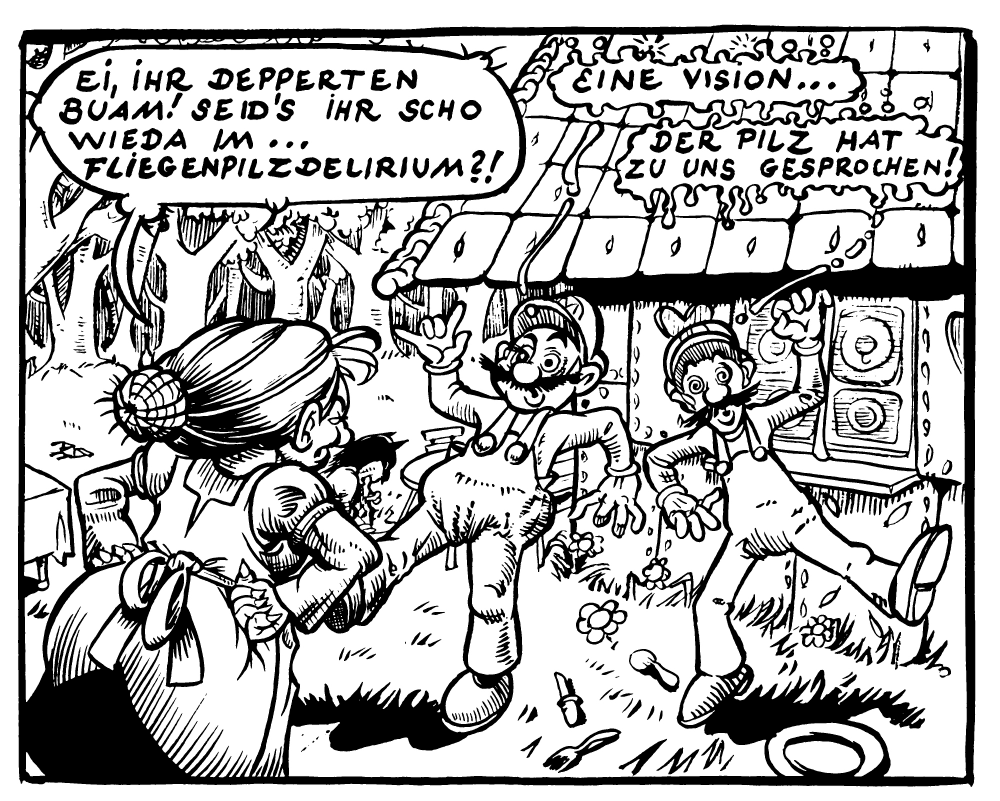 Comic: Teamcomic KritzelJo Panel 1 von 3 1