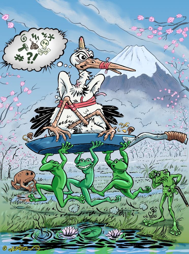 Cartoon: Storchensaison 1