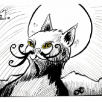 Inktober 01 - Mustache