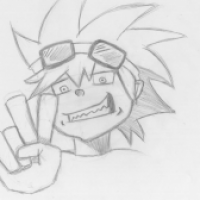 Typ mit Fliegerbrille^^