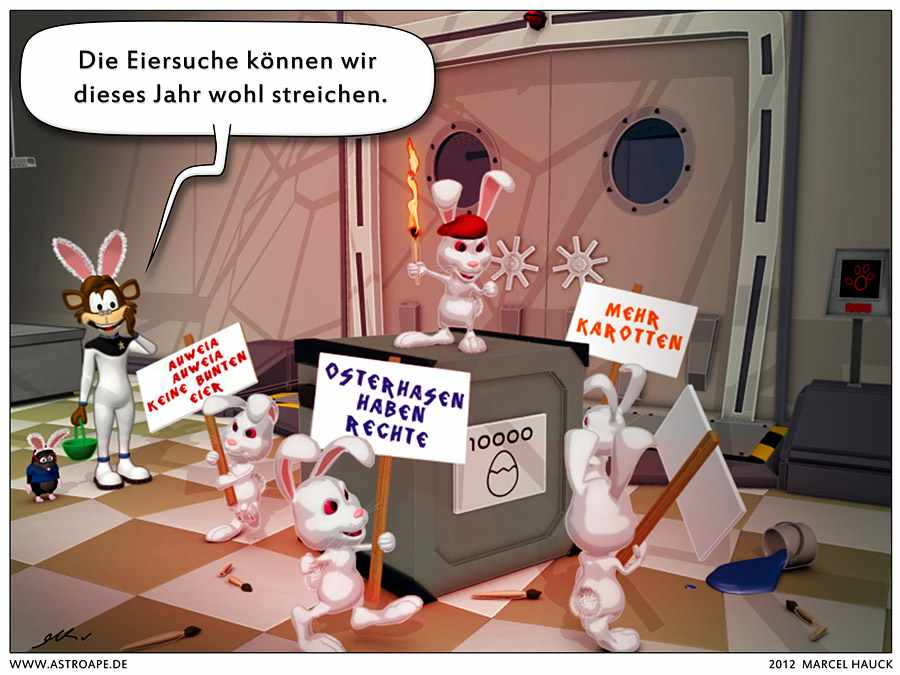 Cartoon: Eiersuche 1