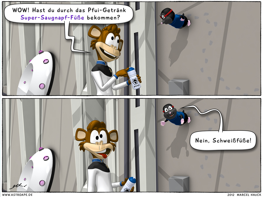 Cartoon: Zaubertrank 1
