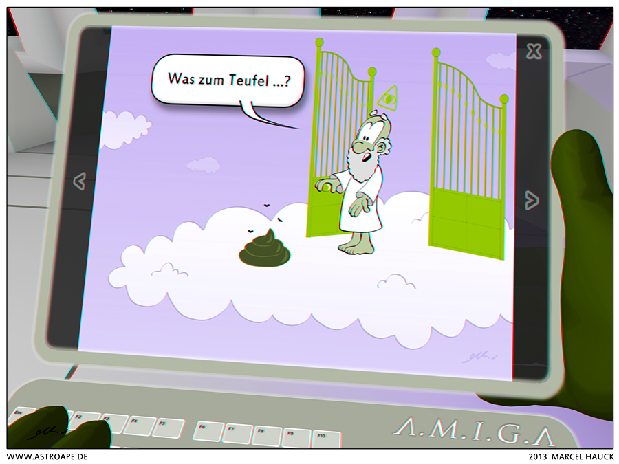 Cartoon: Pforte Gottes 1