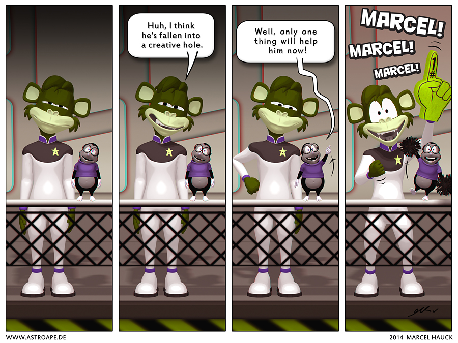 Cartoon: Kreatives Loch 2