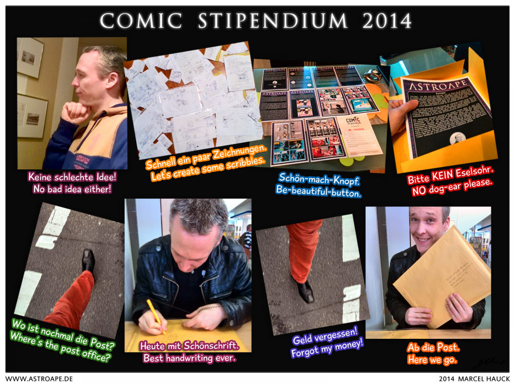 Cartoon: Comic Stipendium 2014 1