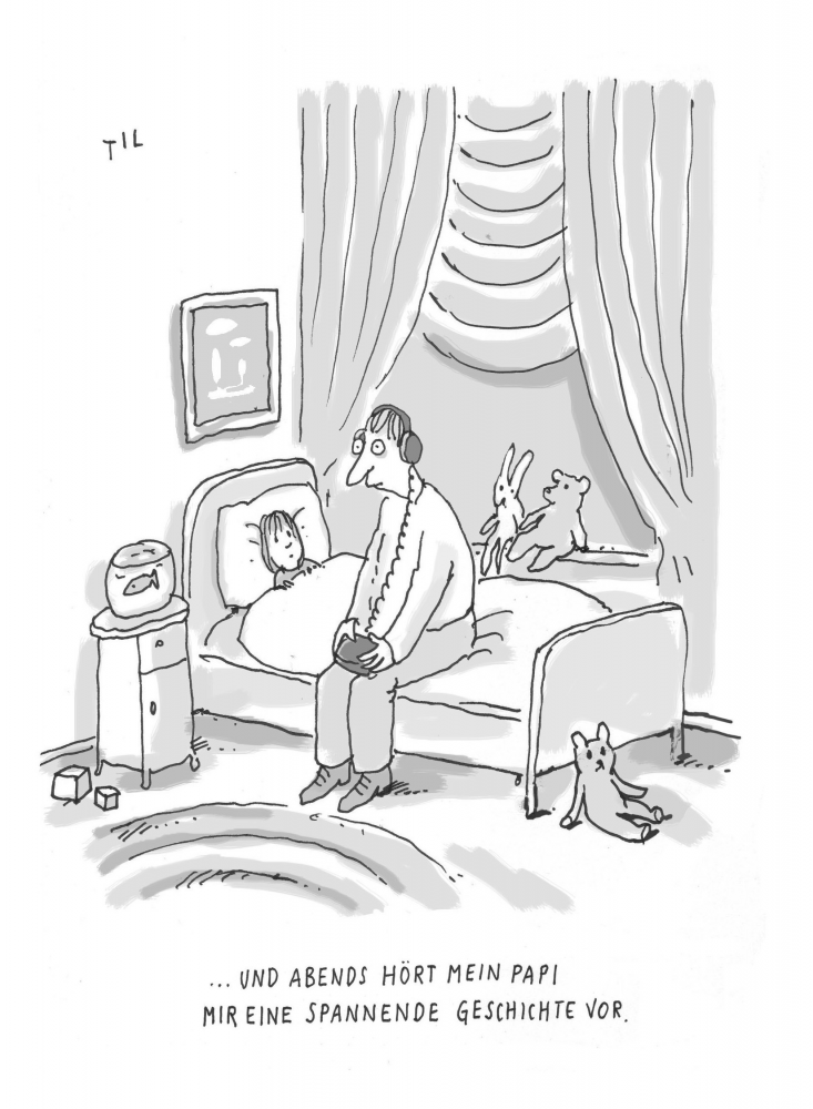 Cartoon: Gutenachtgeschichte 1
