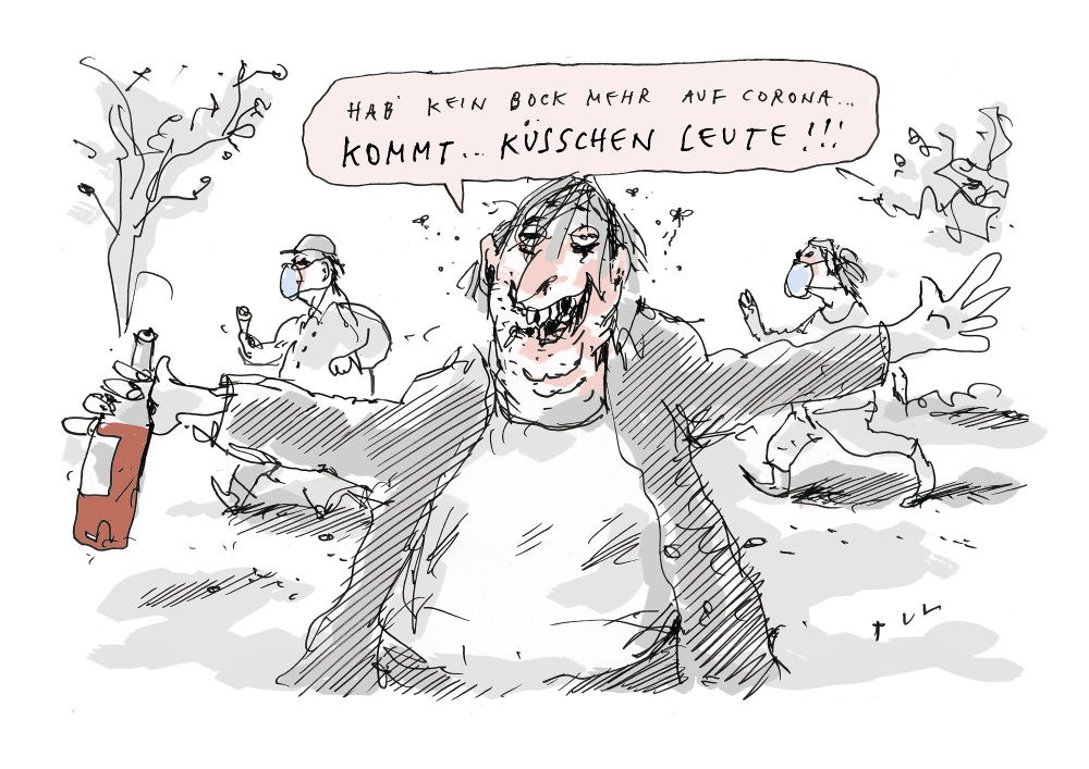 Cartoon: Corona 1