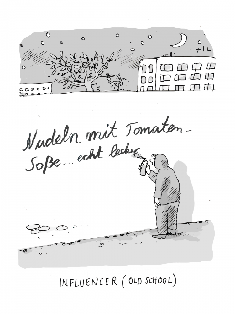 Cartoon: Influencer 1