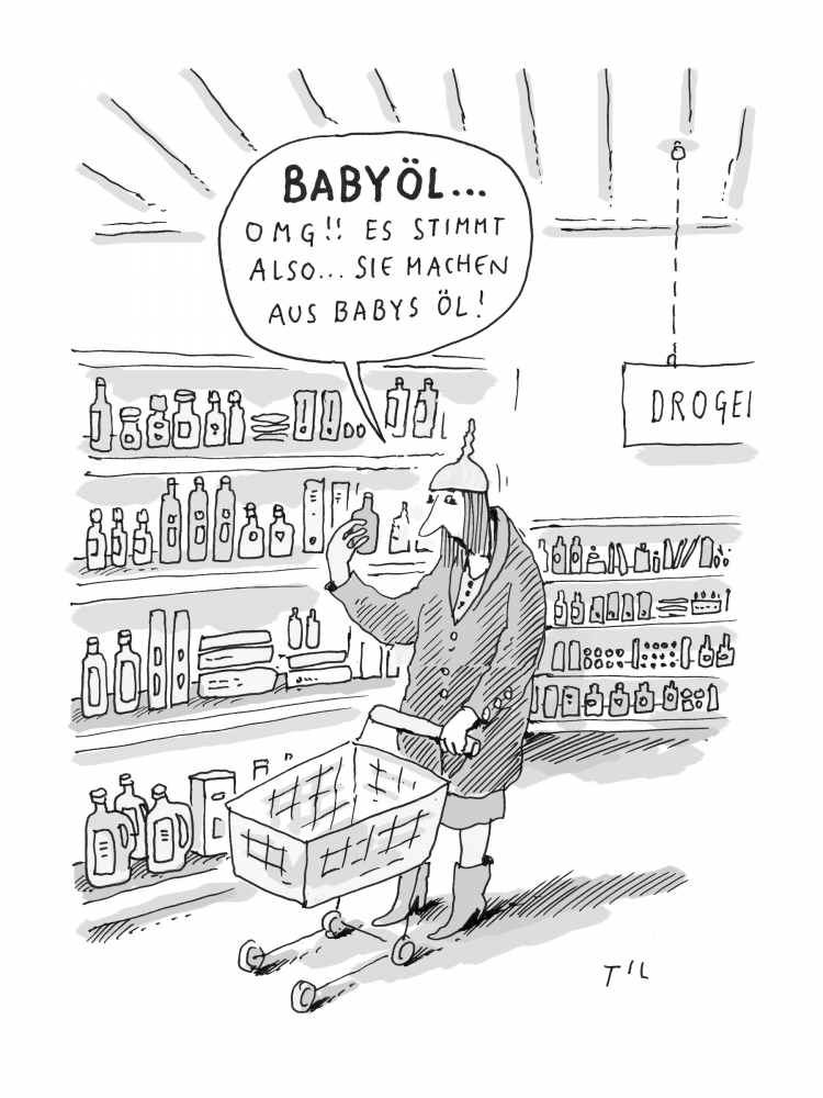 Cartoon: Babyöl 1