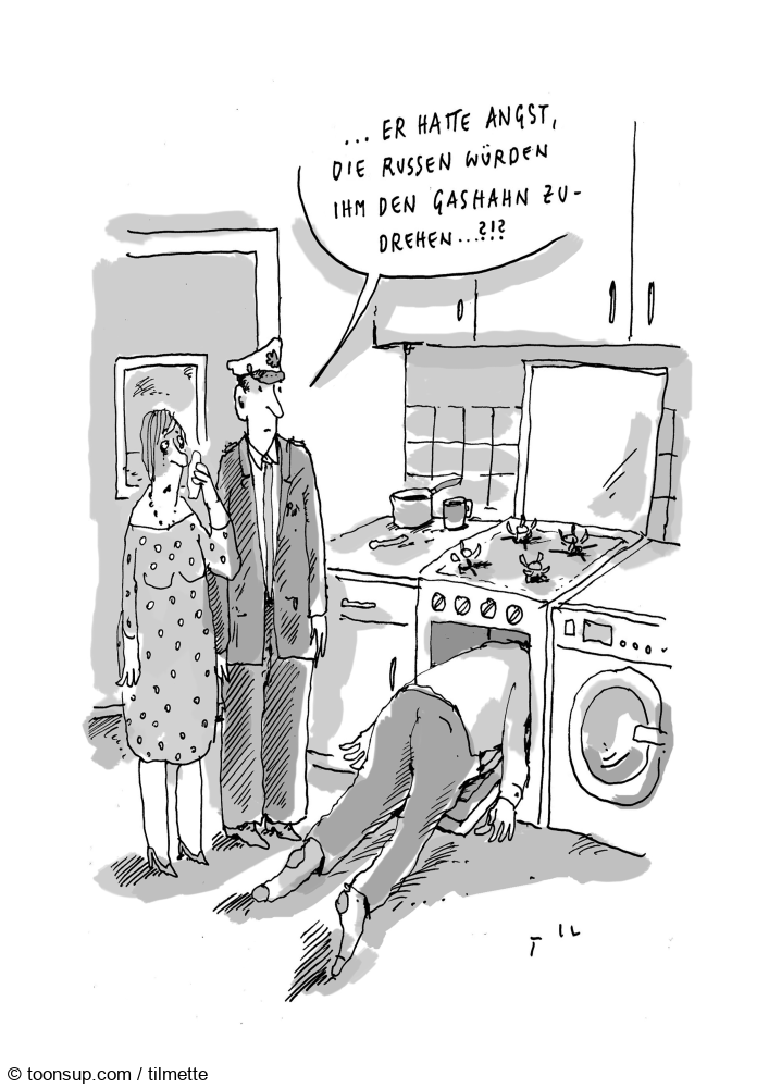Cartoon: russisches Gas 1