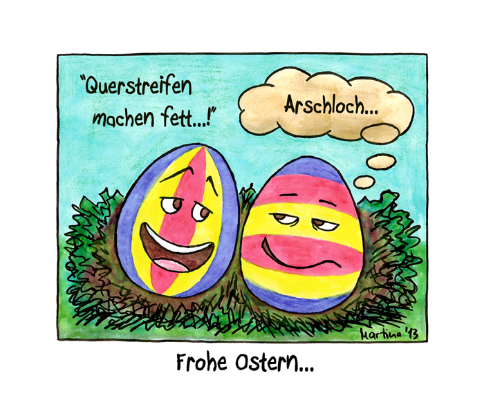 Cartoon: frohe Ostern... 1