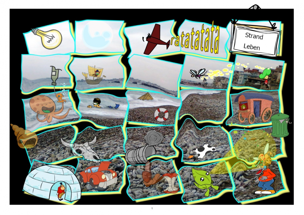 Illustration: Strand Leben 1