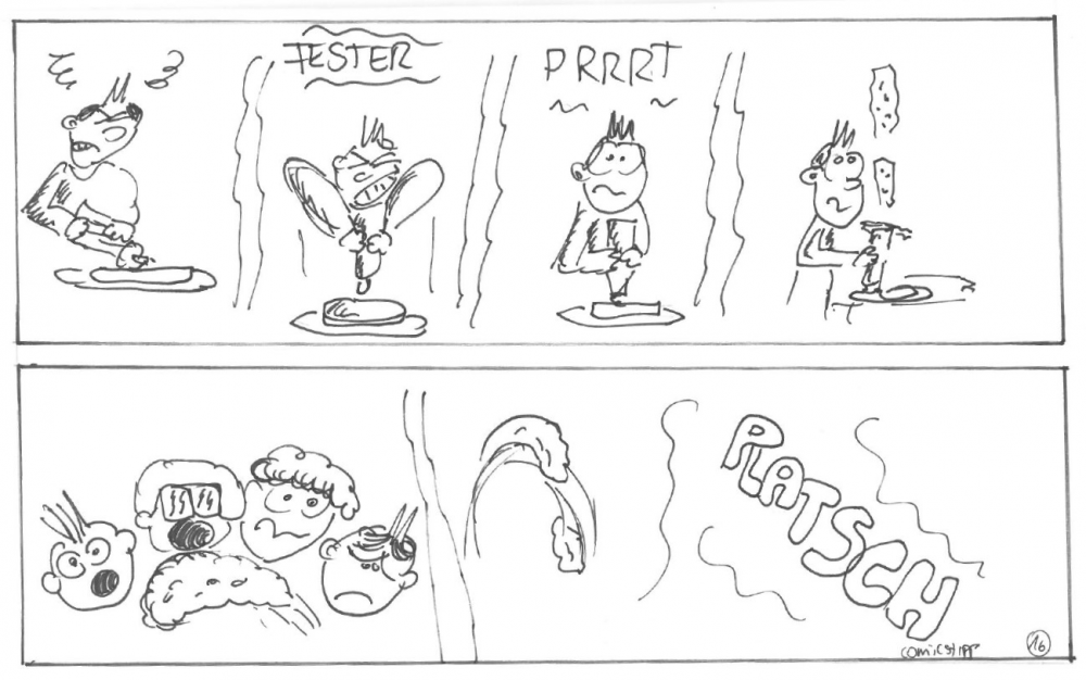 Comic: Das schwarze Loch 17