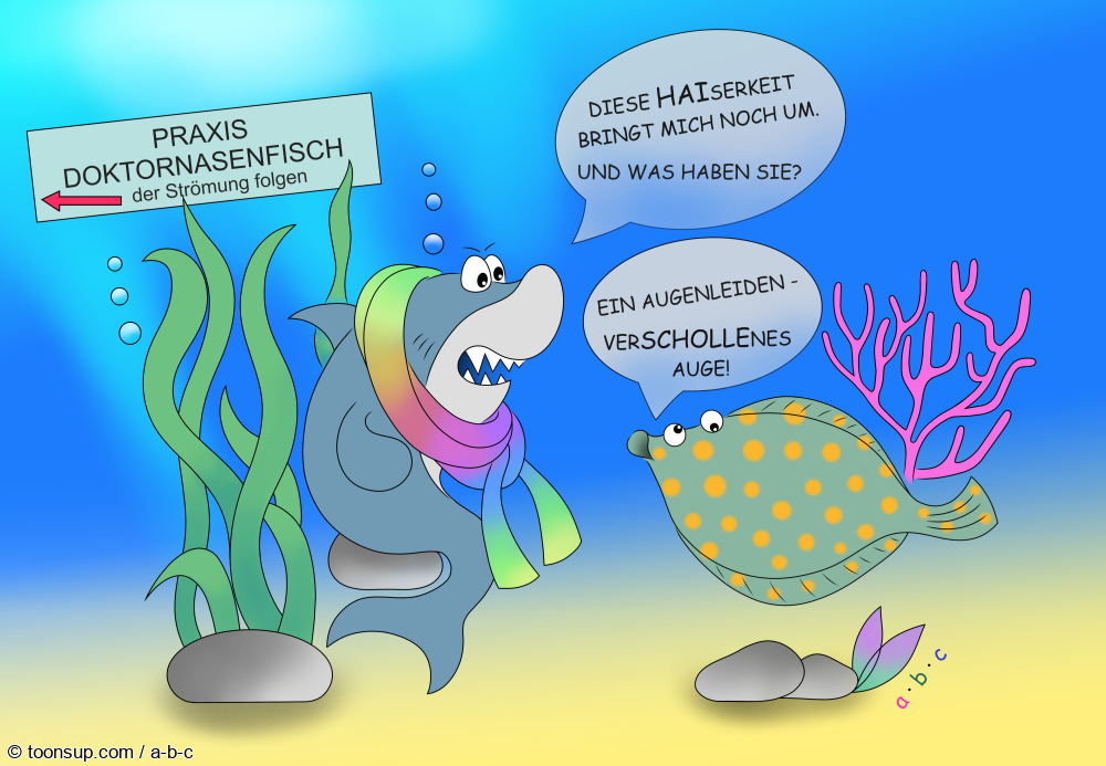 Cartoon: Hai-serkeit 1