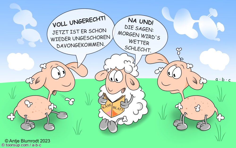 Cartoon: Ungeschoren 1